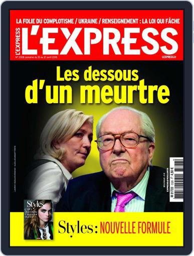 L'express (Digital) April 22nd, 2015 Issue Cover