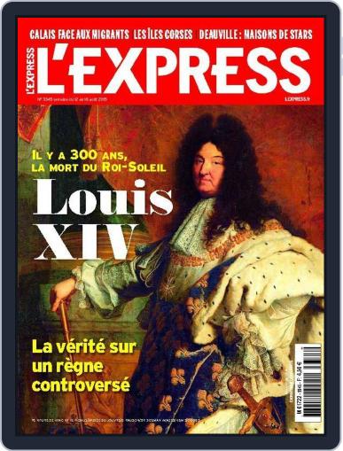 L'express August 10th, 2015 Digital Back Issue Cover
