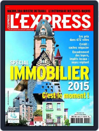 L'express August 21st, 2015 Digital Back Issue Cover