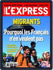 L'express (Digital) Subscription                    September 29th, 2015 Issue