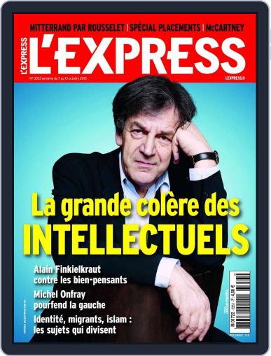 L'express October 6th, 2015 Digital Back Issue Cover