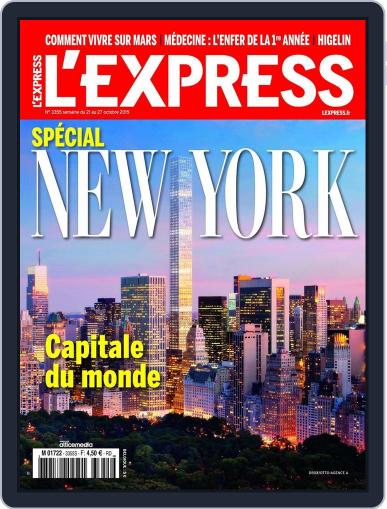 L'express October 20th, 2015 Digital Back Issue Cover