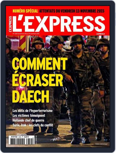 L'express November 16th, 2015 Digital Back Issue Cover