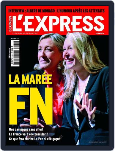 L'express December 2nd, 2015 Digital Back Issue Cover