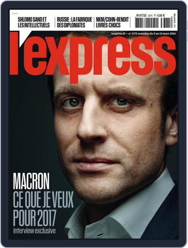 L'express March 9th, 2016 Digital Back Issue Cover