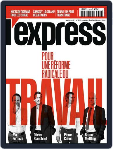L'express March 16th, 2016 Digital Back Issue Cover
