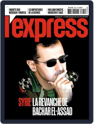 L'express April 13th, 2016 Digital Back Issue Cover