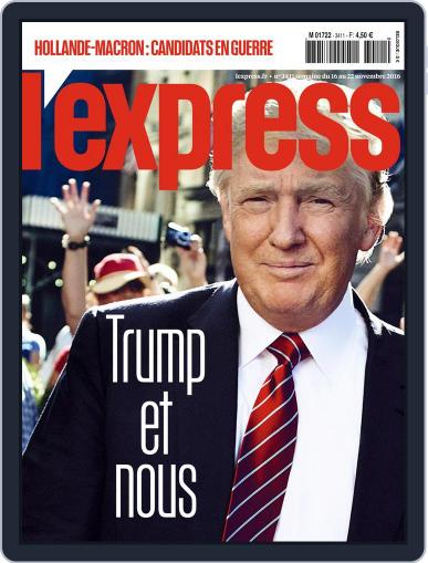 L'express November 16th, 2016 Digital Back Issue Cover