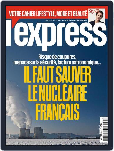 L'express (Digital) January 25th, 2017 Issue Cover