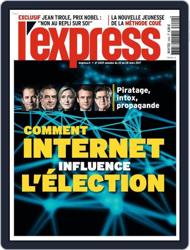 L'express (Digital) March 22nd, 2017 Issue Cover