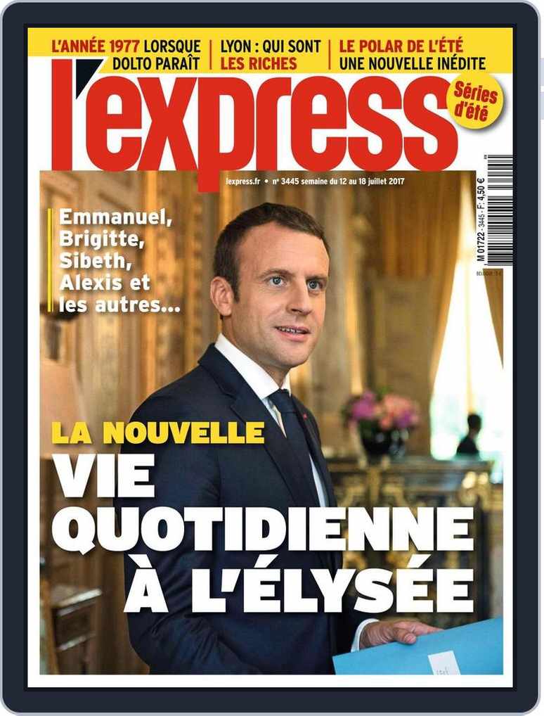 L'express 12 Juillet 2017 (Digital) 