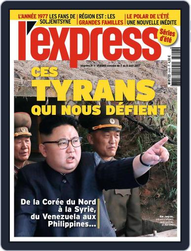 L'express August 2nd, 2017 Digital Back Issue Cover