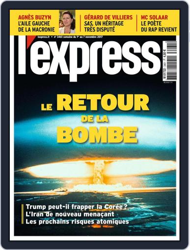 L'express November 2nd, 2017 Digital Back Issue Cover