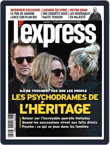 L'express (Digital) February 21st, 2018 Issue Cover