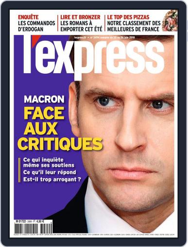 L'express June 20th, 2018 Digital Back Issue Cover