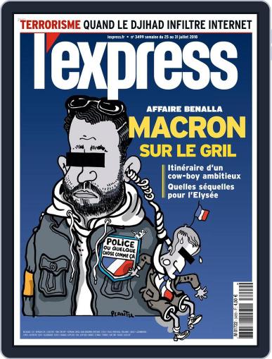 L'express July 25th, 2018 Digital Back Issue Cover