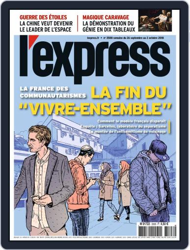 L'express (Digital) September 26th, 2018 Issue Cover