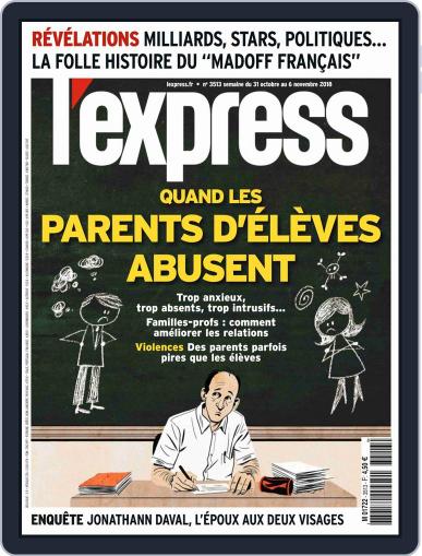 L'express October 31st, 2018 Digital Back Issue Cover