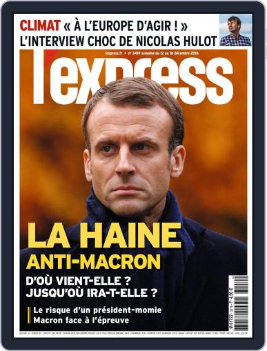 L'express December 12th, 2018 Digital Back Issue Cover