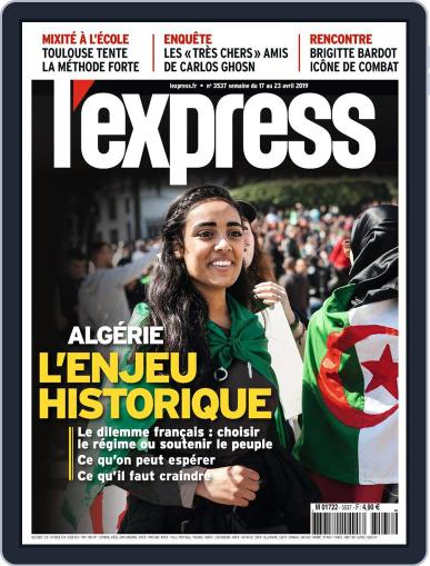 L'express April 17th, 2019 Digital Back Issue Cover