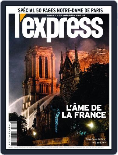 L'express April 24th, 2019 Digital Back Issue Cover