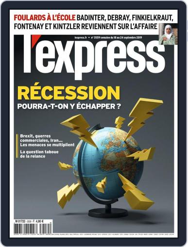 L'express September 18th, 2019 Digital Back Issue Cover