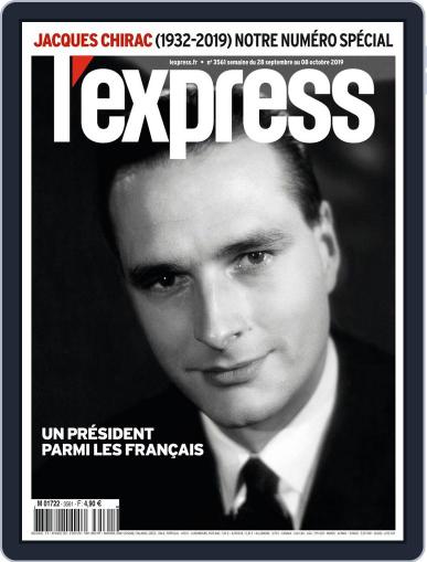 L'express September 28th, 2019 Digital Back Issue Cover