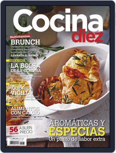 COCINA DIEZ April 1st, 2019 Digital Back Issue Cover