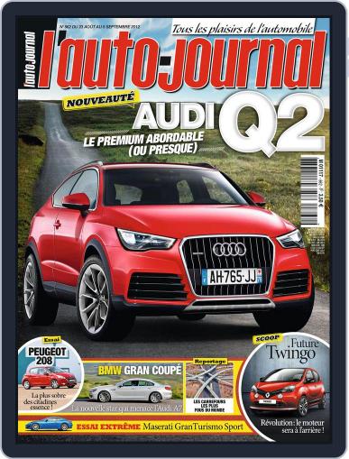L'auto-journal (Digital) August 22nd, 2012 Issue Cover