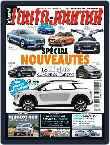 L'auto-journal September 6th, 2013 Digital Back Issue Cover