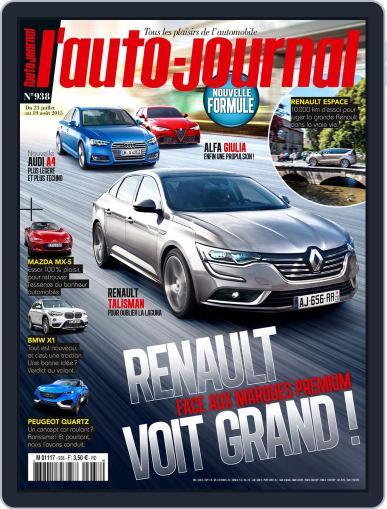 L'auto-journal July 22nd, 2015 Digital Back Issue Cover