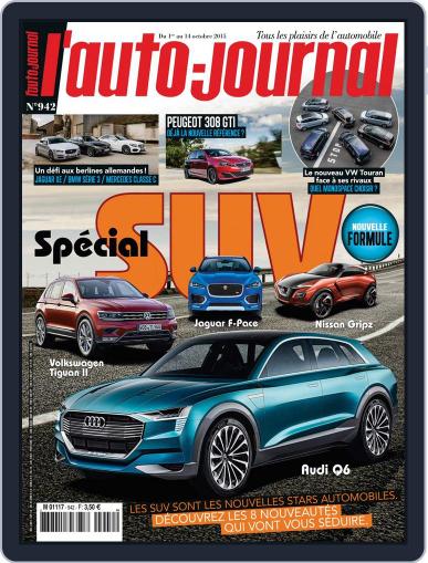 L'auto-journal September 30th, 2015 Digital Back Issue Cover
