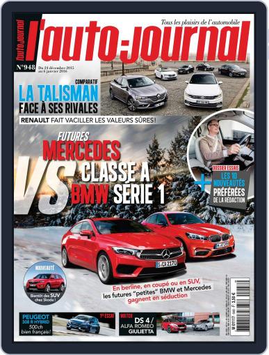 L'auto-journal December 24th, 2015 Digital Back Issue Cover