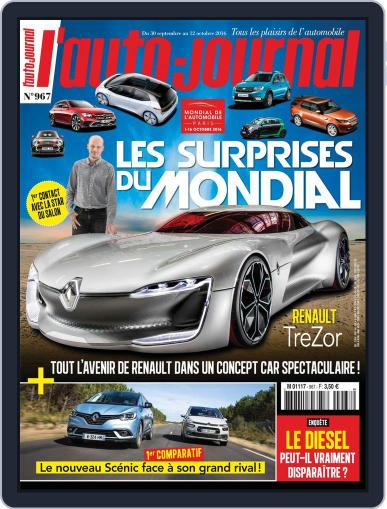 L'auto-journal September 29th, 2016 Digital Back Issue Cover