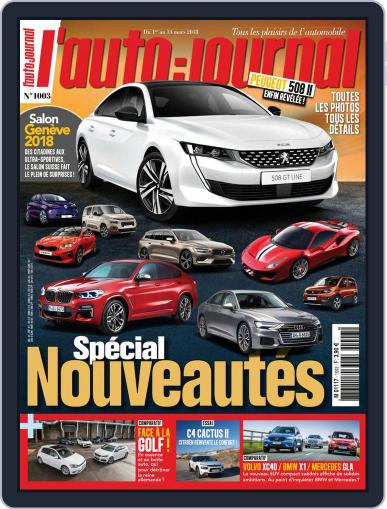 L'auto-journal March 1st, 2018 Digital Back Issue Cover