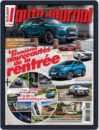 L'auto-journal September 13th, 2018 Digital Back Issue Cover