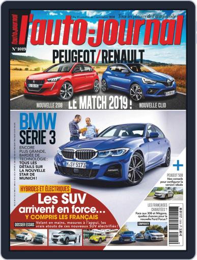L'auto-journal October 25th, 2018 Digital Back Issue Cover