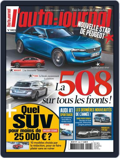 L'auto-journal December 6th, 2018 Digital Back Issue Cover