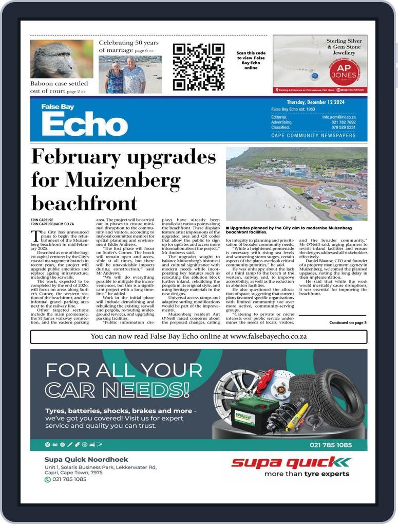 False Bay Echo (Digital) Subscription
