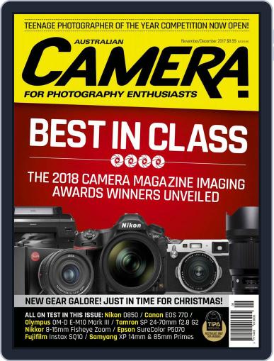 Camera November 1st, 2017 Digital Back Issue Cover