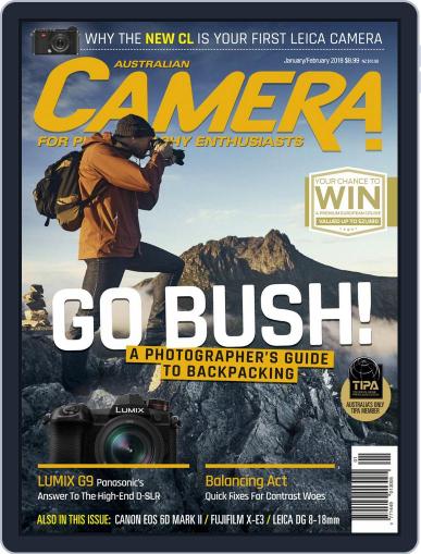 Camera January 1st, 2018 Digital Back Issue Cover