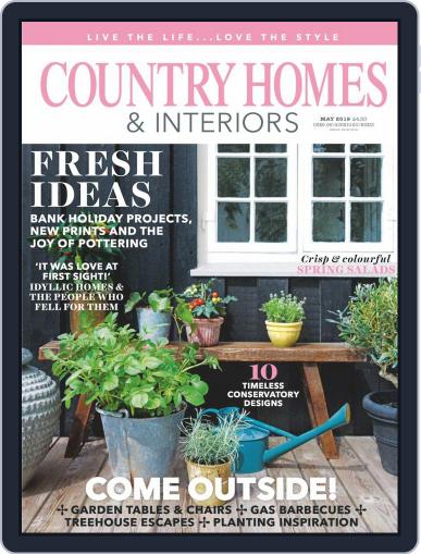 Country Homes & Interiors May 1st, 2019 Digital Back Issue Cover