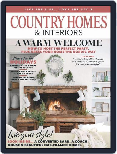 Country Homes & Interiors January 1st, 2020 Digital Back Issue Cover