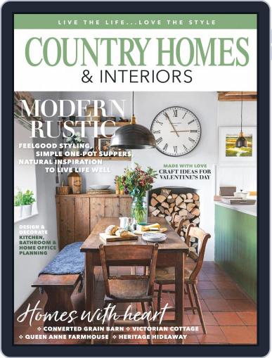 Country Homes & Interiors February 1st, 2020 Digital Back Issue Cover