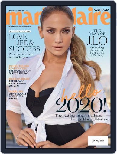 Marie Claire Australia January 1st, 2020 Digital Back Issue Cover