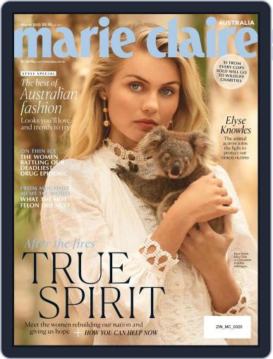 Marie Claire Australia March 1st, 2020 Digital Back Issue Cover