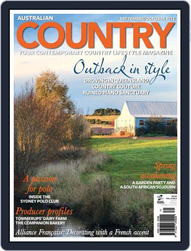 Australian Country August 21st, 2012 Digital Back Issue Cover