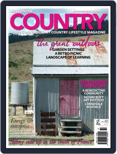 Australian Country October 15th, 2012 Digital Back Issue Cover