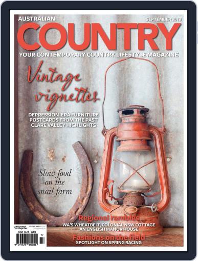 Australian Country August 6th, 2013 Digital Back Issue Cover
