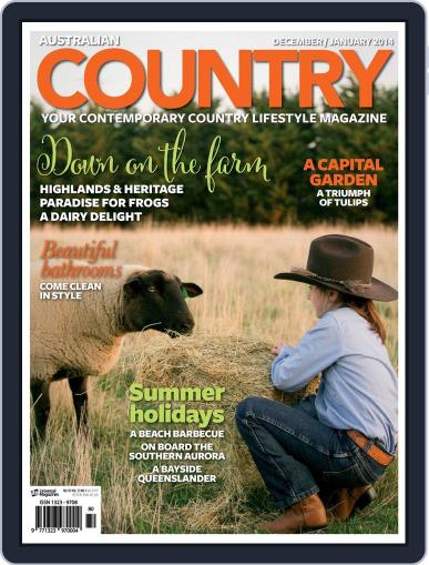 Australian Country December 10th, 2013 Digital Back Issue Cover
